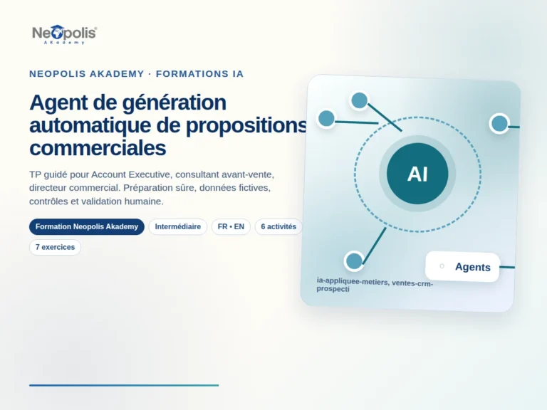 Agent de génération automatique de propositions commerciales