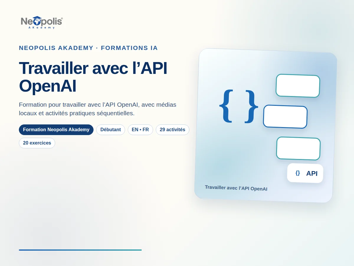 Travailler avec l’API OpenAI
