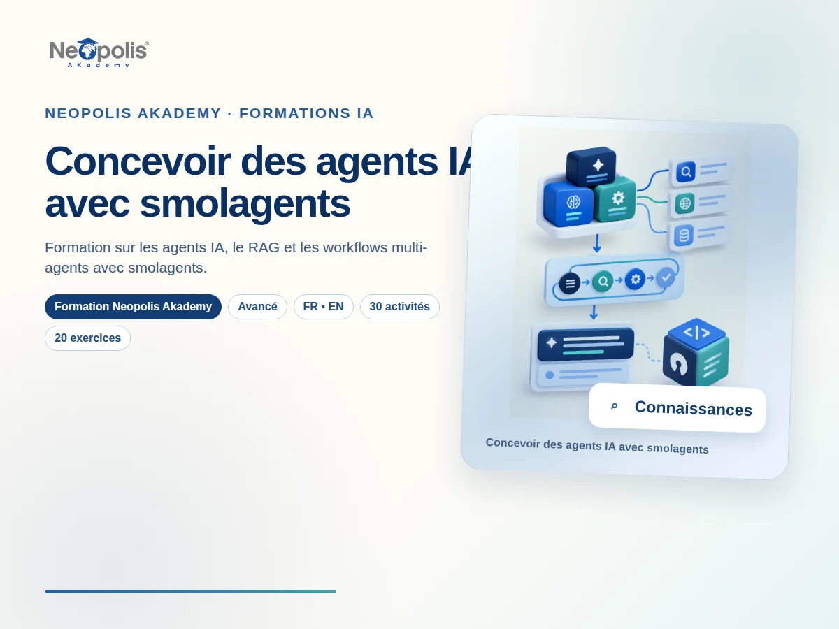 Concevoir des agents IA avec smolagents