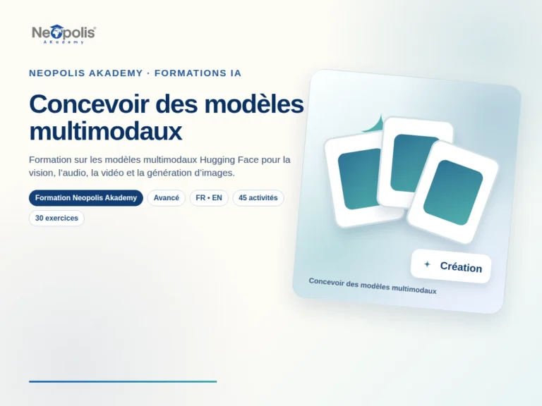 Concevoir des modèles multimodaux