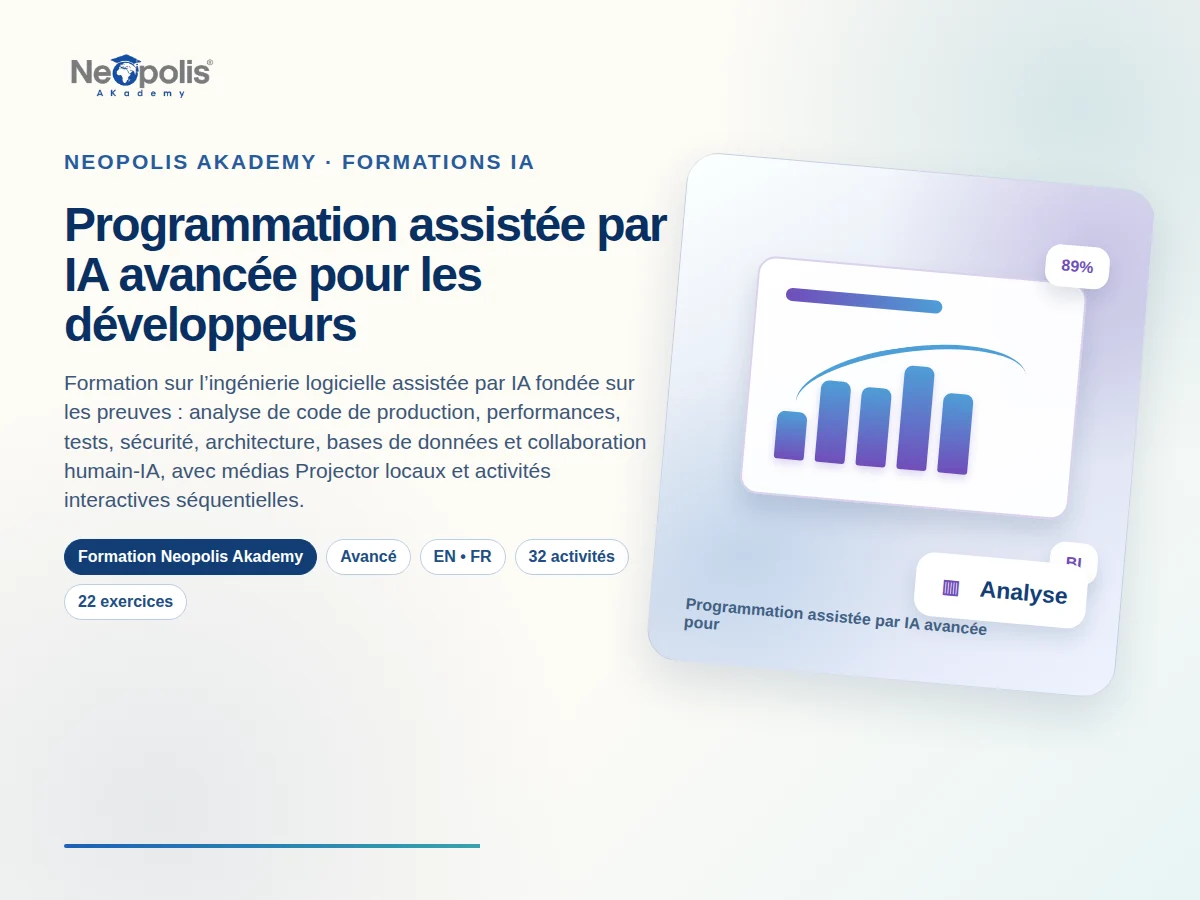 Programmation assistée par IA avancée pour les développeurs