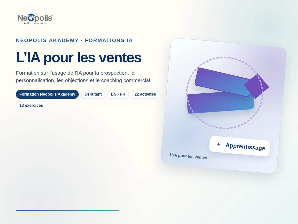 L’IA pour les ventes