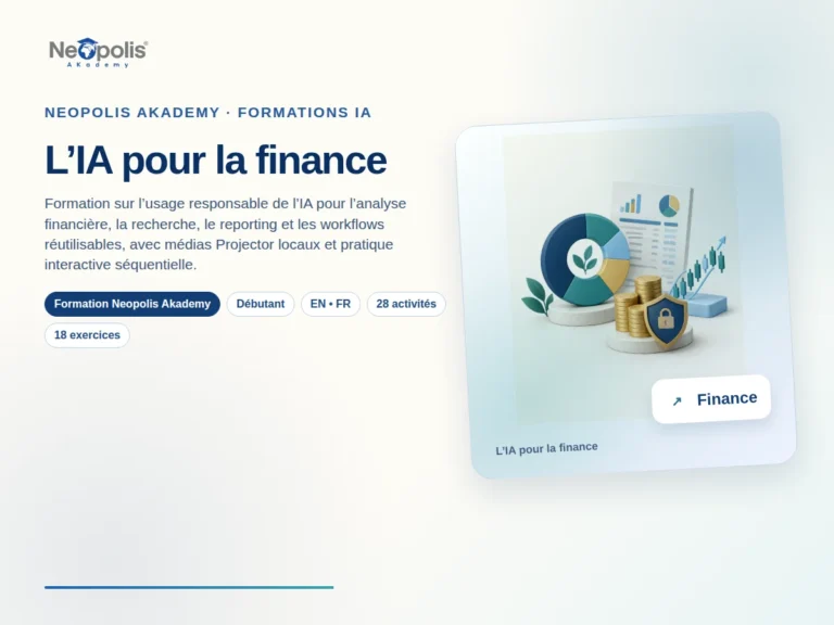 L’IA pour la finance