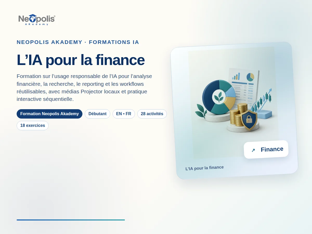 L’IA pour la finance