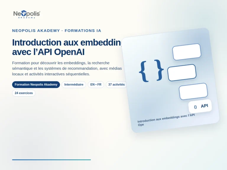 Introduction aux embeddings avec l’API OpenAI