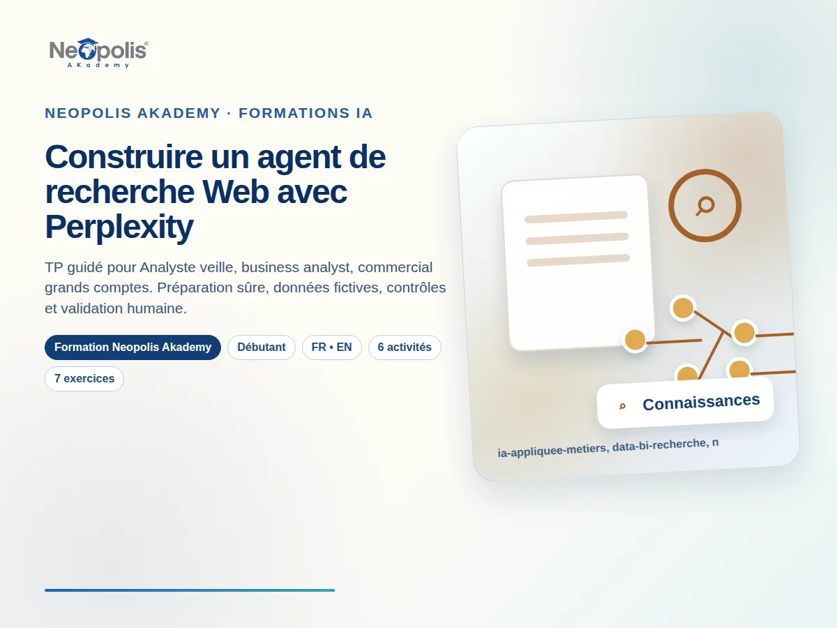 Construire un agent de recherche Web avec Perplexity