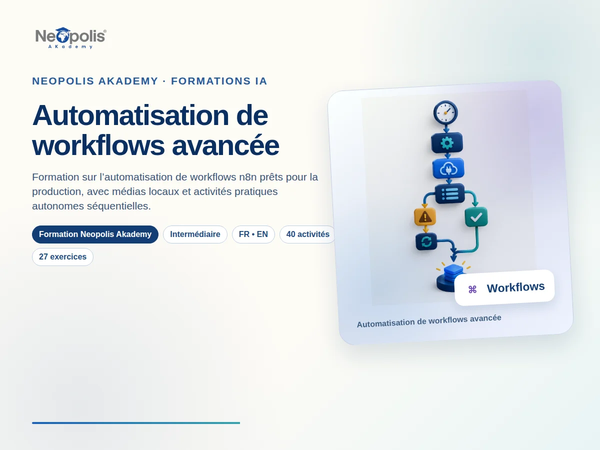 Automatisation de workflows avancée
