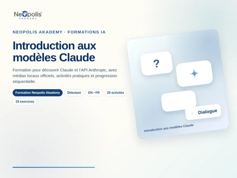 Introduction aux modèles Claude