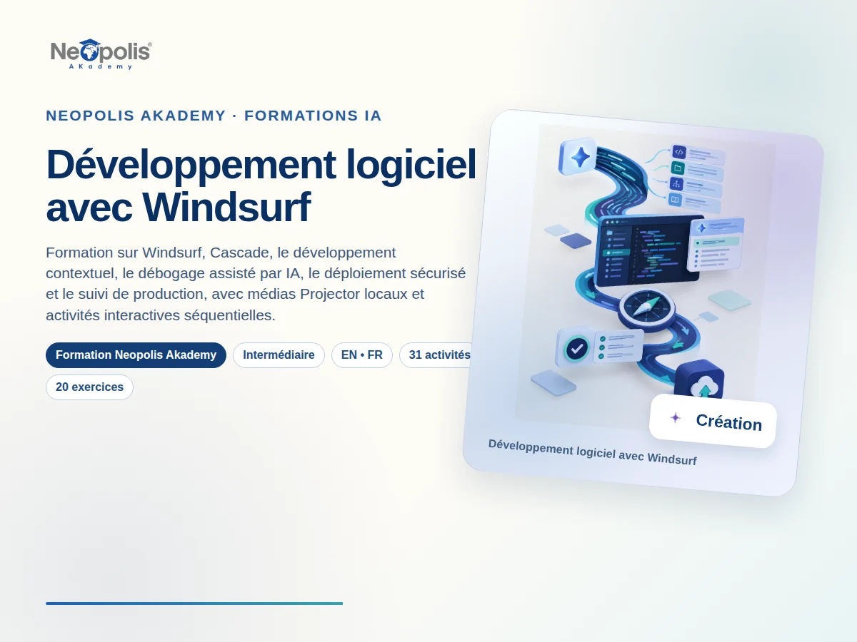 Développement logiciel avec Windsurf