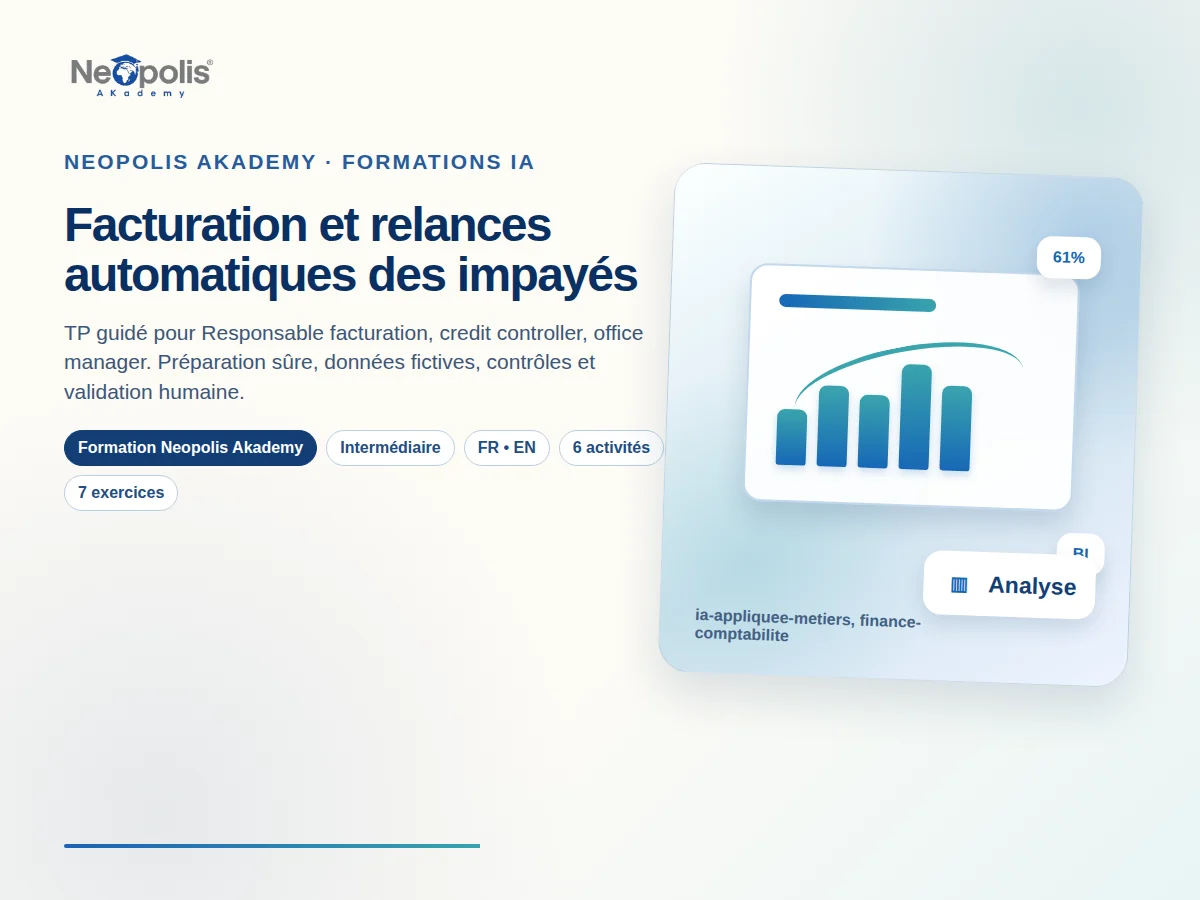 Facturation et relances automatiques des impayés