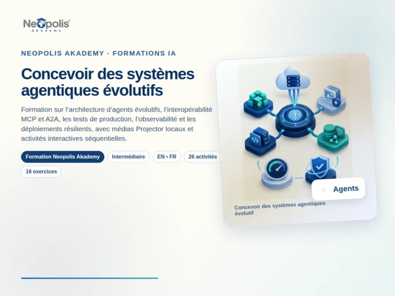 Concevoir des systèmes agentiques évolutifs