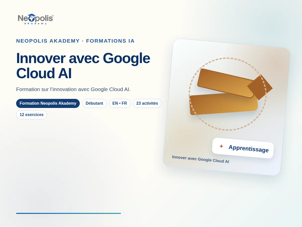 Innover avec Google Cloud AI