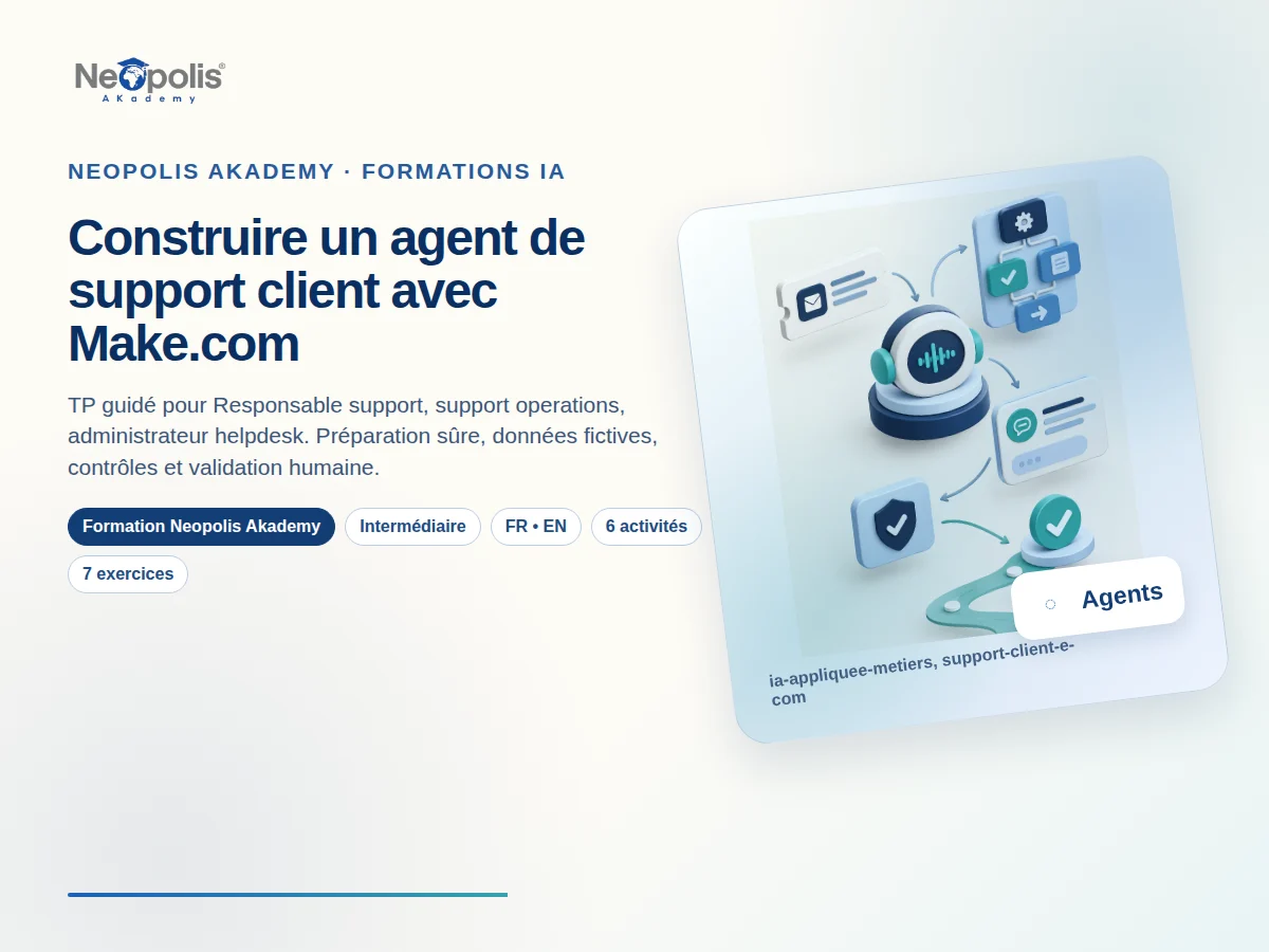 Construire un agent de support client avec Make.com