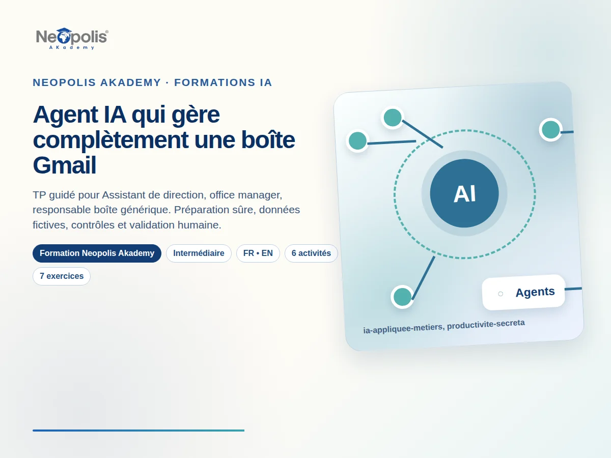 Agent IA qui gère complètement une boîte Gmail