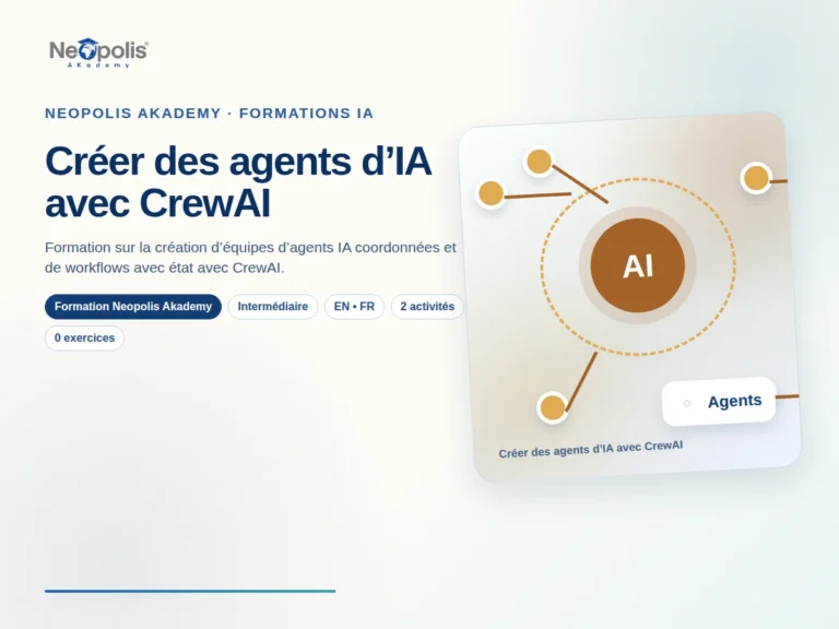 Créer des agents d’IA avec CrewAI