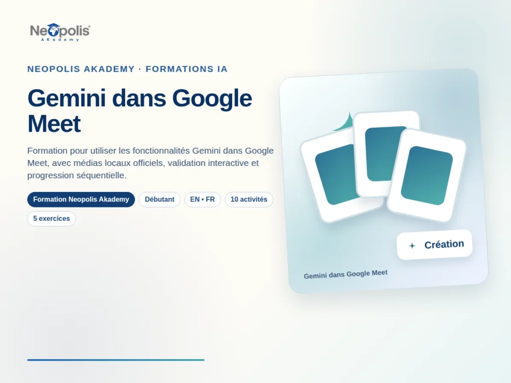 Gemini dans Google Meet