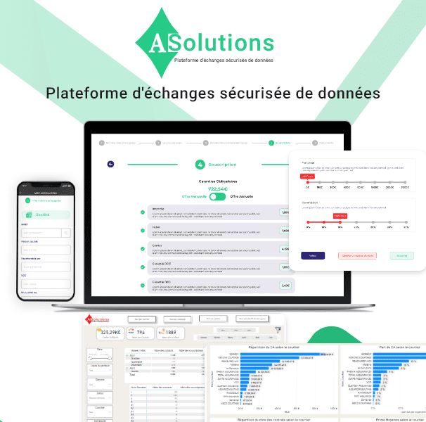 Projet A-Solutions - Plateforme d'échanges sécurisée de données